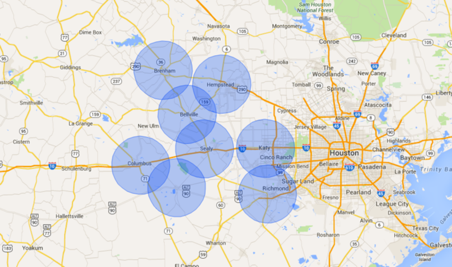 Click for Interactive Clay Water Well Map